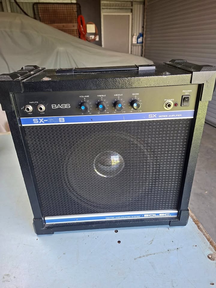 Solec SX-60B 60-watt bass amplifier